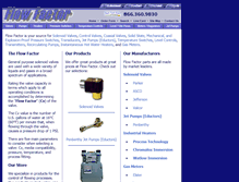 Tablet Screenshot of flowfactor.com
